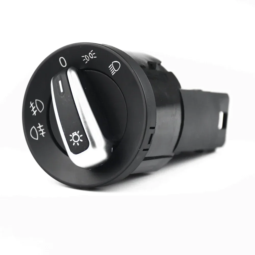 

Chrome Headlight Control Switch Fog Light For Transpoter T4 Passat B5 B5.5 For Beetle Bora golf Mk4 Interior Replacement Parts