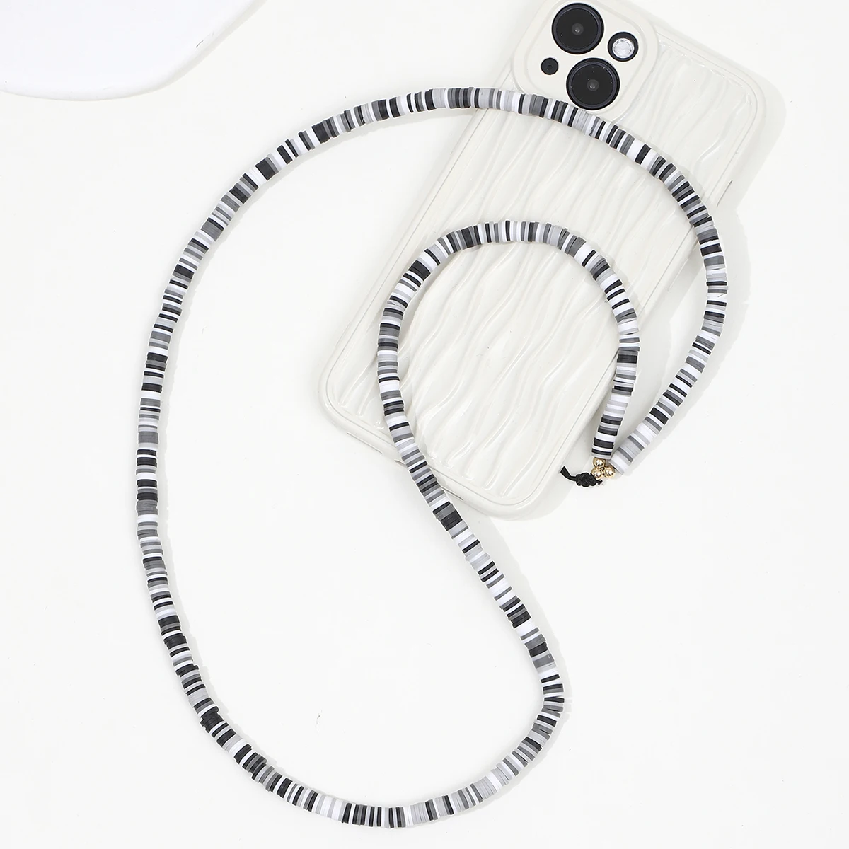 

Colorful Soft Clay Long Neck Mobile Phone Strap