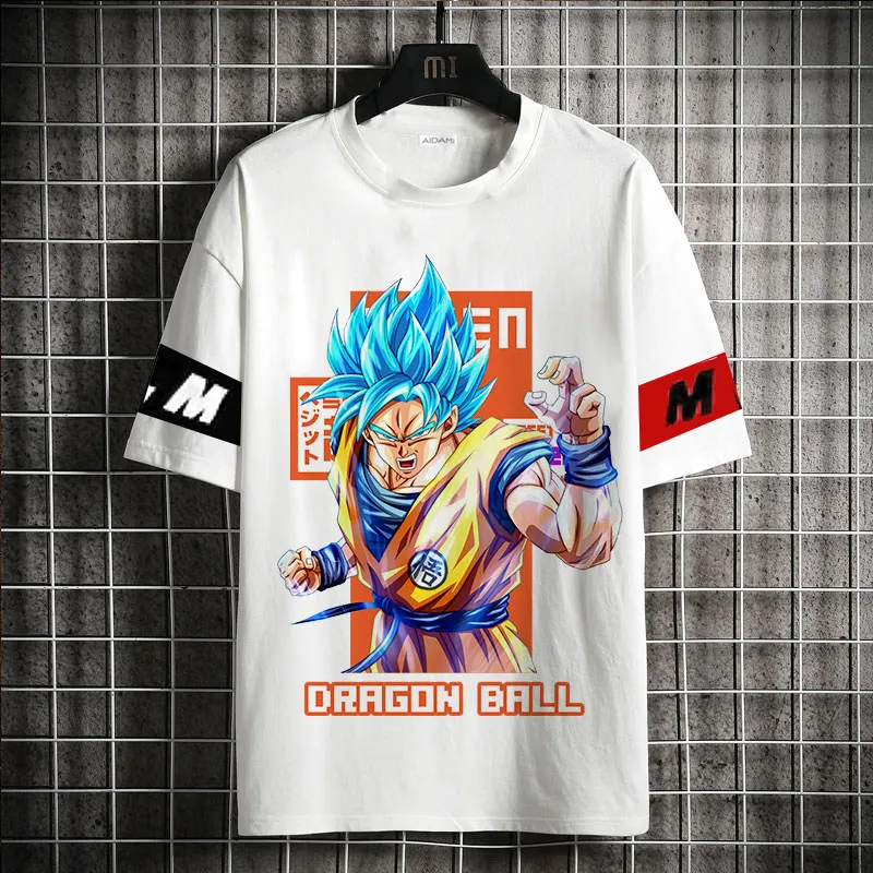 Dragon Ball 2026 Summer Wukong Printed Casual Sports Fitness 3D Printed T-shirt Retro Harajuku Unisex Children's T-shirt Top Y2k