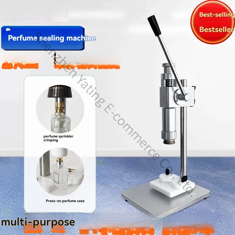 Dual-purpose Manual Perfume Glass Bottle Spray Bottle Piercing Machine Middle Set Machine Manual Perfume Bottle Grabbing Machine