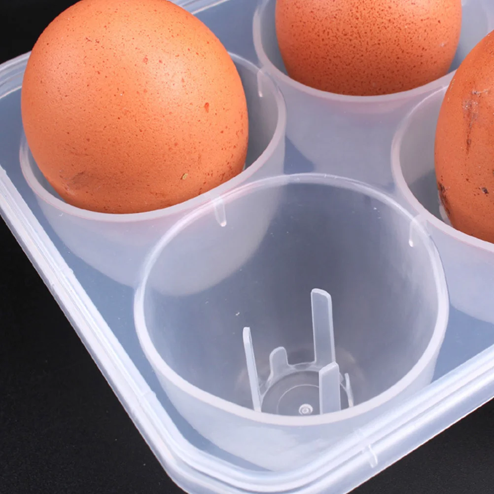 

1Pcs Durable Pressure Resistant Egg Box Outdoor Egg Holder Camping Protective Storage Container Shock Proof Tray