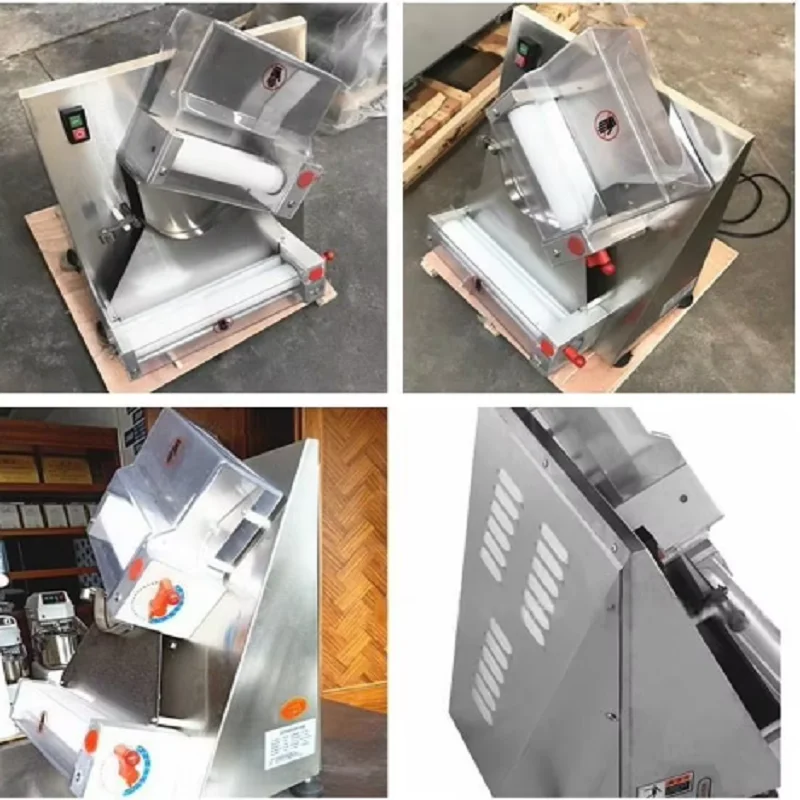 Multi Functional Pizza Press Commercial Dough Drum Machine Commercial Electric Corn Cake Forming Machine