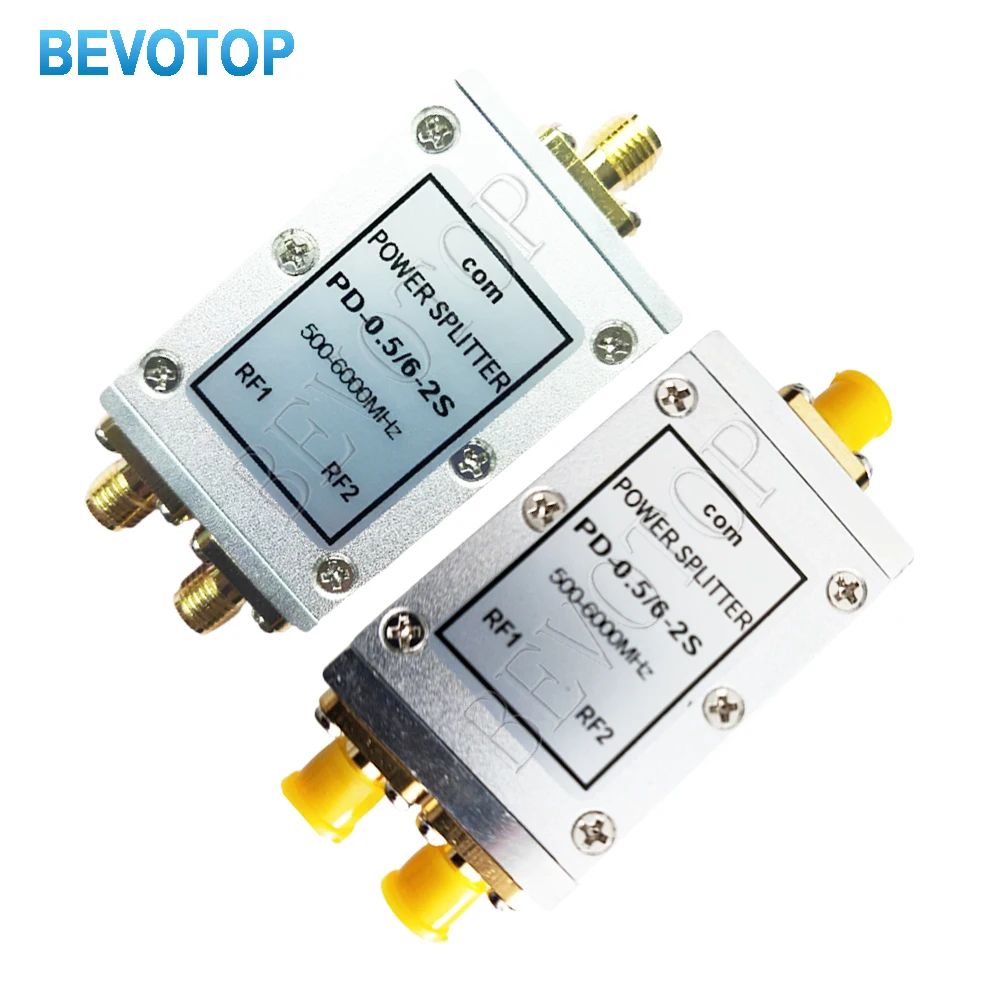 SMA Microstrip Power Splitter One Point Two 0.5GHz-6GHz RF Power Splitter Combiner WIFi 10W