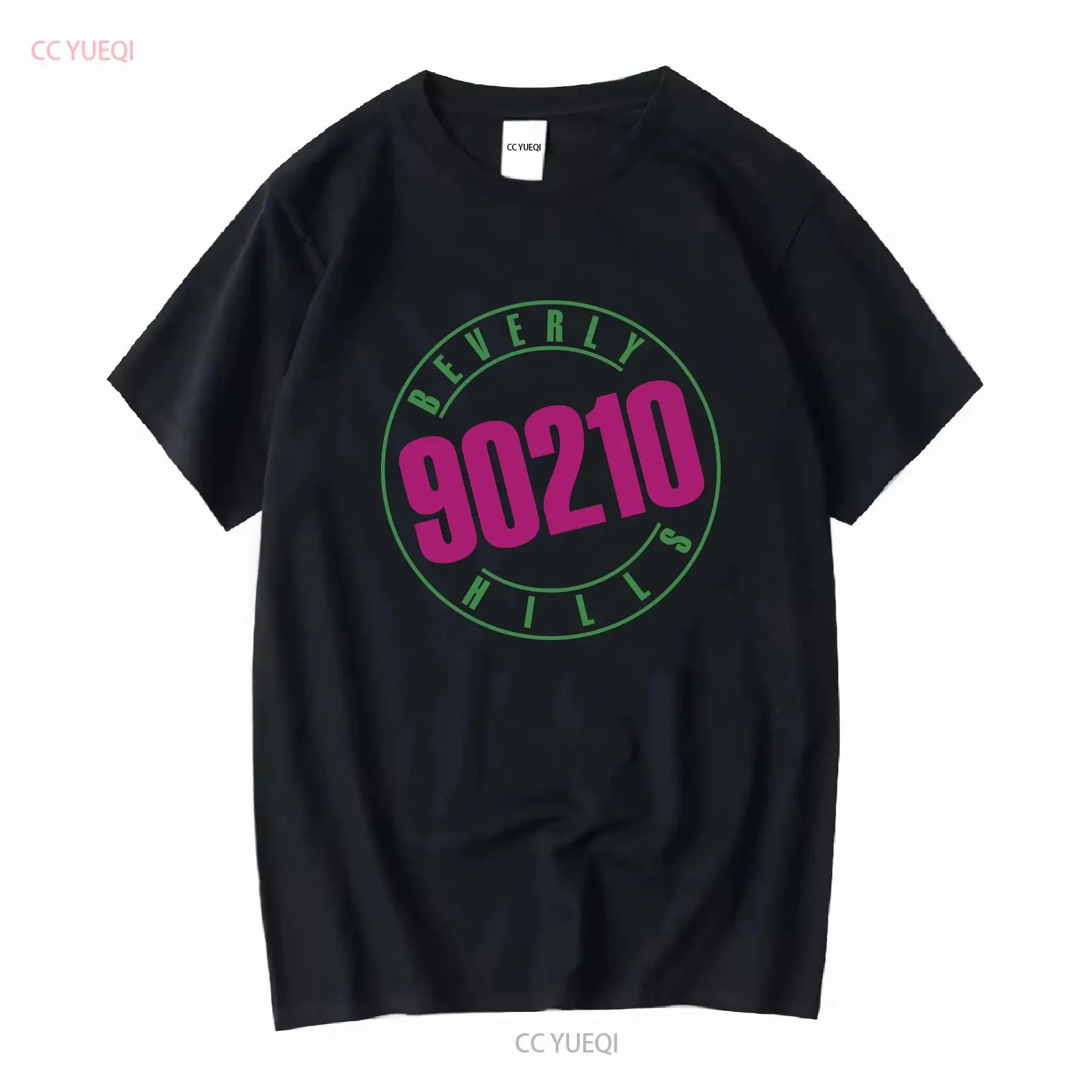 Beverly Hills 90210 Names TV Show Classic Design T Shirt Fan vintage Washed homme Slightly Casual fashion Breathable Unisex