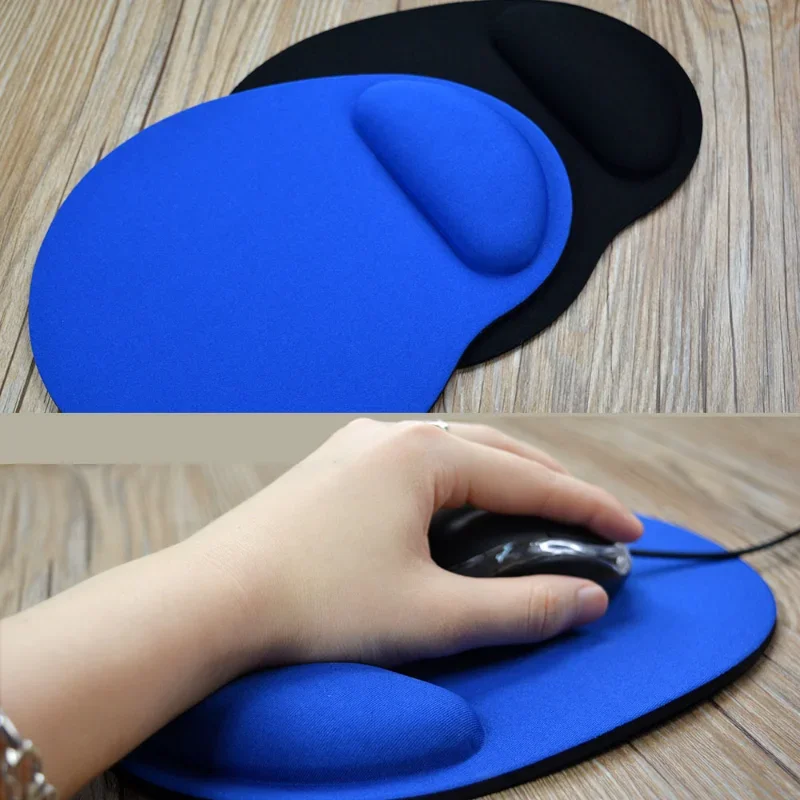 1 Pcs Color Mouse PC Portable Thickened Office Wrist Support Convenient Mouse Pad