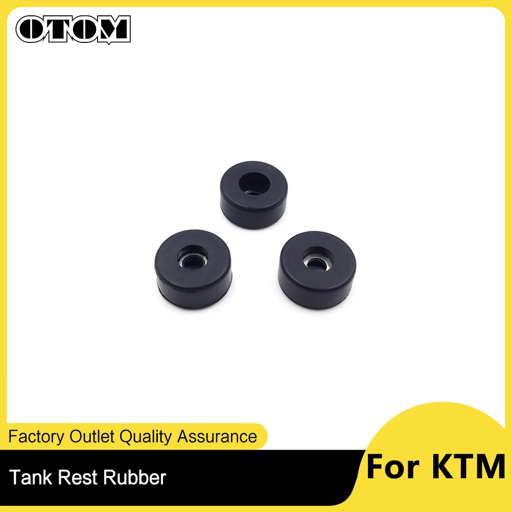 OTOM 2023 Motorcycle Tank Rest Rubber Fuel Tank Mounting Damper Roller Seals For KTM SX SXF XC XCF EXC HUSQVARNA FC FE GASGAS MC