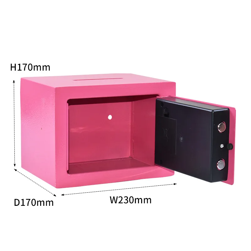 

Безопасная бытовая цельнометаллическая прикроватная тумбочка с небольшим паролем в шкафу, новый противоугонный офис