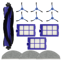 A55X-For Eufy Robovac X8/ X8 Hybrid/ X8 Pro Robot Vacuum Cleaner Main Side Brush Hepa Filters Mop Cloth Replacement Parts