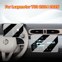 For Leapmotor T03 2024 2025 Car Interior Accessories Navigation Screen Tempered glass protective film Anti-scratch Film