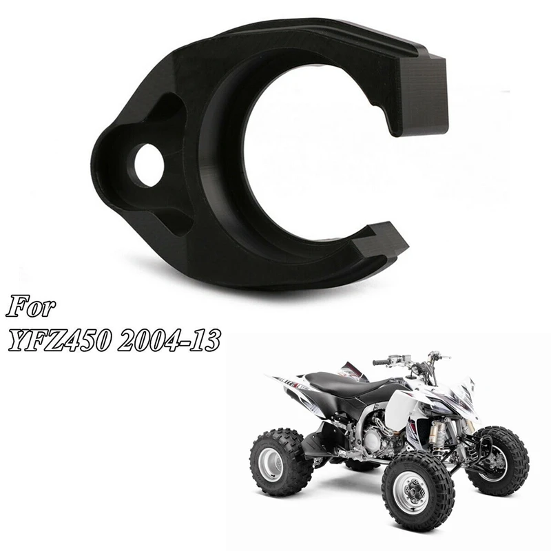 Motorcycle Black Plastic Swingarm Swing Arm Chain Guide Buffer Slider Seal Guard For Yamaha YFZ450 YFZ 450 2004-2013