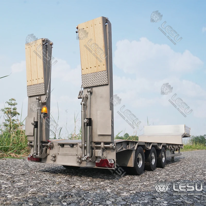 

LESU RC 1/14 Металлическая модель прицепа Гидравлический насос Клапан ESC Электронный подъемник для дистанционного управления Самосвал Трактор Грузовик Игрушка TH16847