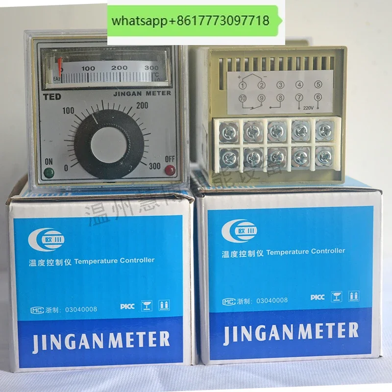 

TED series regulator JINGAN Meter temperature gauge EA2 temperature controller 900 770 pointer display meter