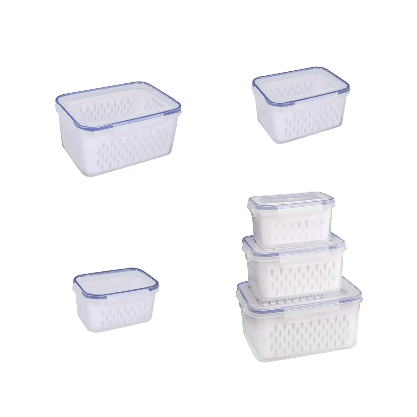 

Refrigerator Storage Box, Food Freezer Box, Fruit Vegetable Storage Case, Fridge Container