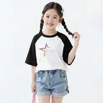 Y2K Katseye Cotton Graphic T-Shirt for Kids 2 Y2K Katseye Music Girl Group T-Shirt Girls Boys Short Sleeve 100% Cotton Tshirts Kids Fun Katseye T Shirts Gifts 2