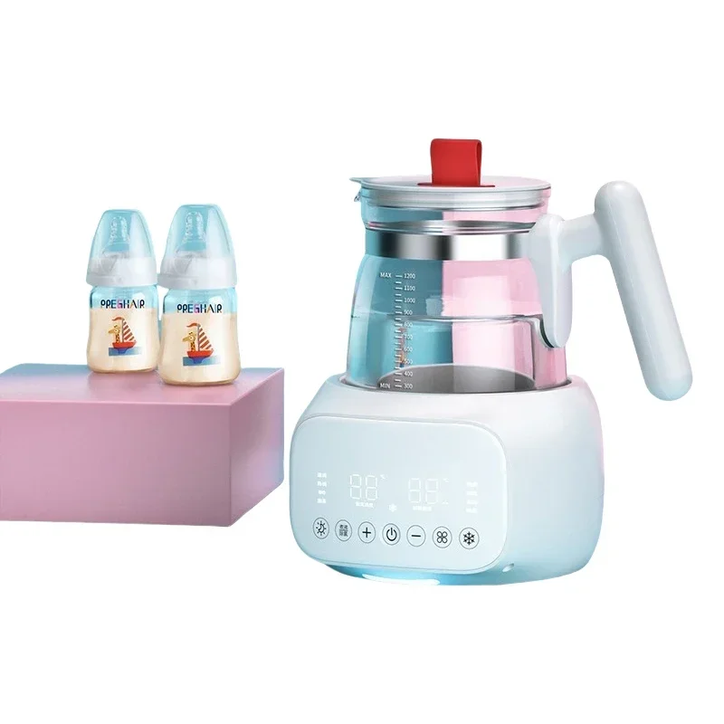 temperature control glass multifunction electric baby milk kettles thermostat With night light