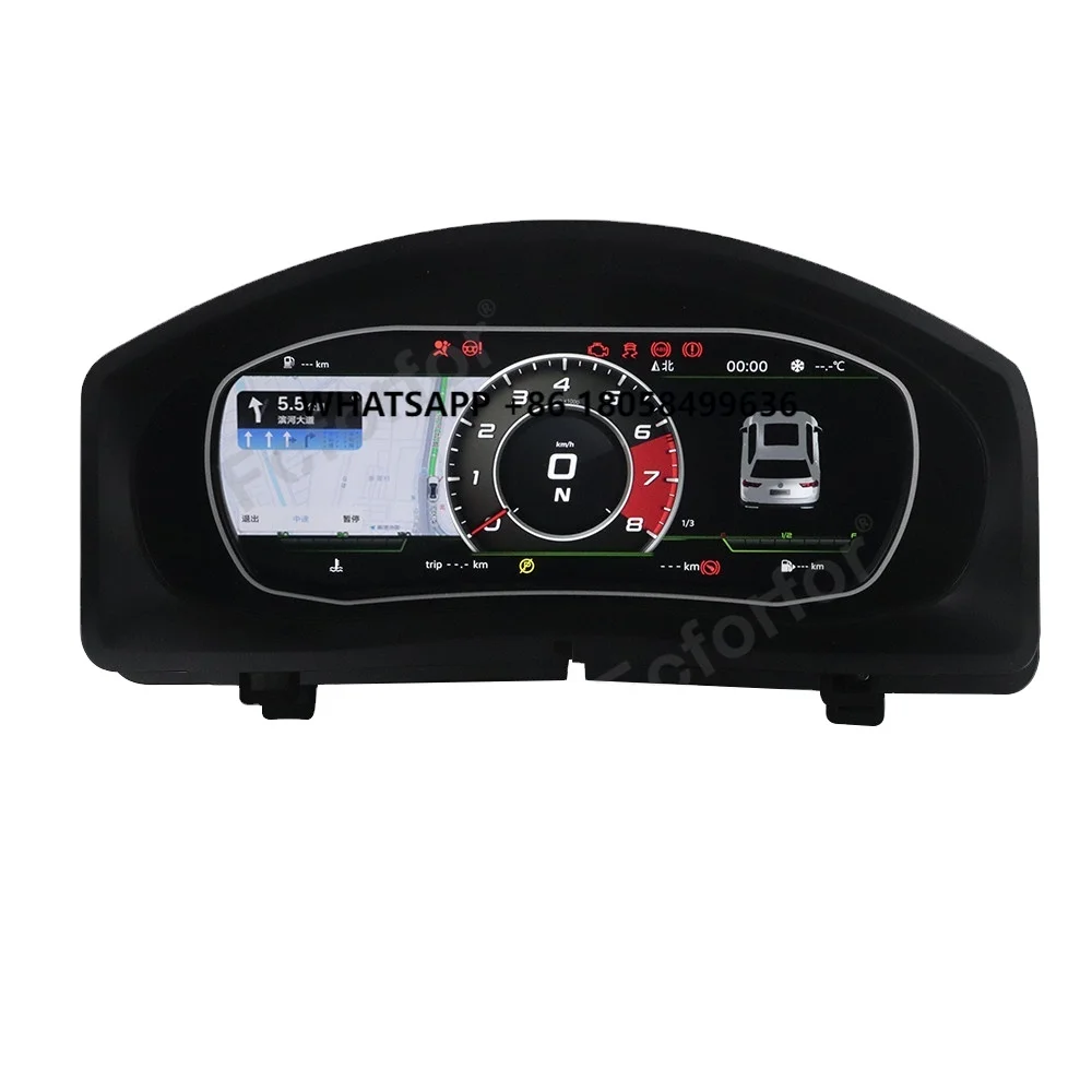 

10.25 Inch Linux System LCD Speedometer Display Instrument Digital Cluster for Volkswagn VW Tiguan 2009-2017 Car Accessories