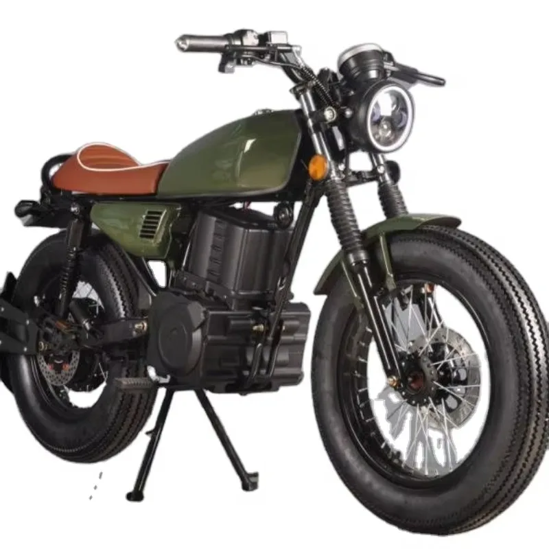 

2025 New Style Factory Customized Electric Motorcycle 2000-10000W Optional 72v Lithium Motorbike