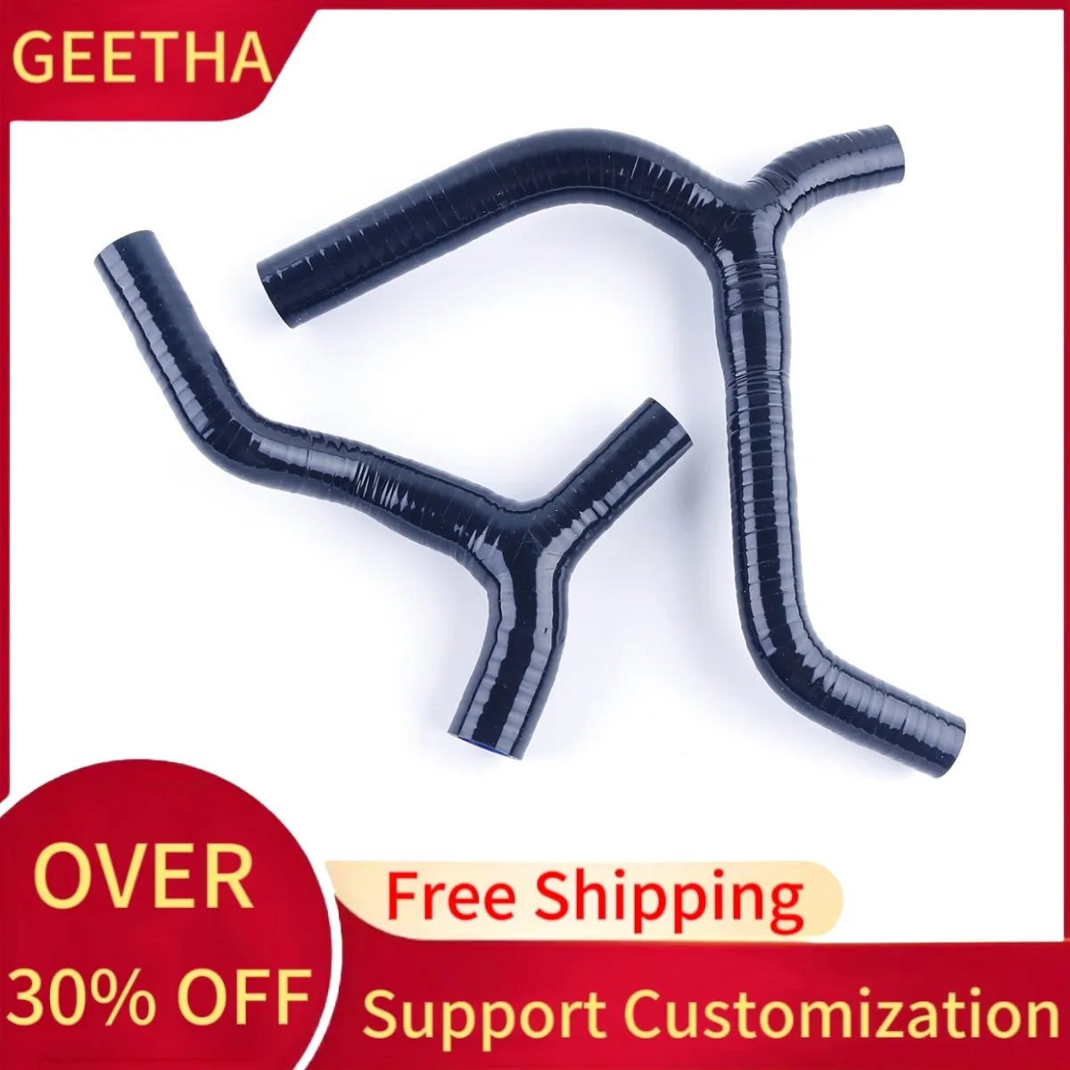 For 2019-2023 Kawasaki KX450 KX 450 2016-2018 KX450F Silicone Coolant Radiator Hose Kit 2022 2021 2020 2017 view 3