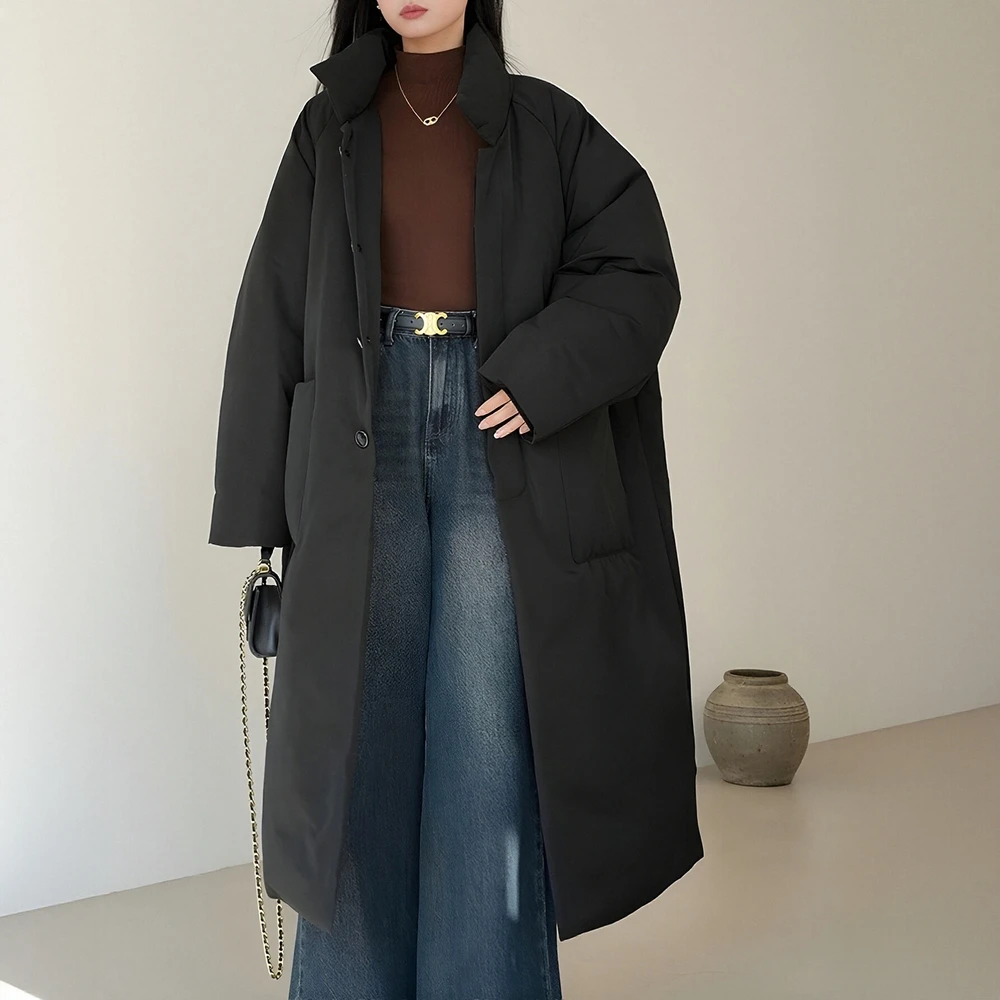 

Куртка на хлопковой подкладке с длинным рукавом, осенне-зимняя одежда, повседневный стиль с прямыми рукавами, женский топ, модный и удобный