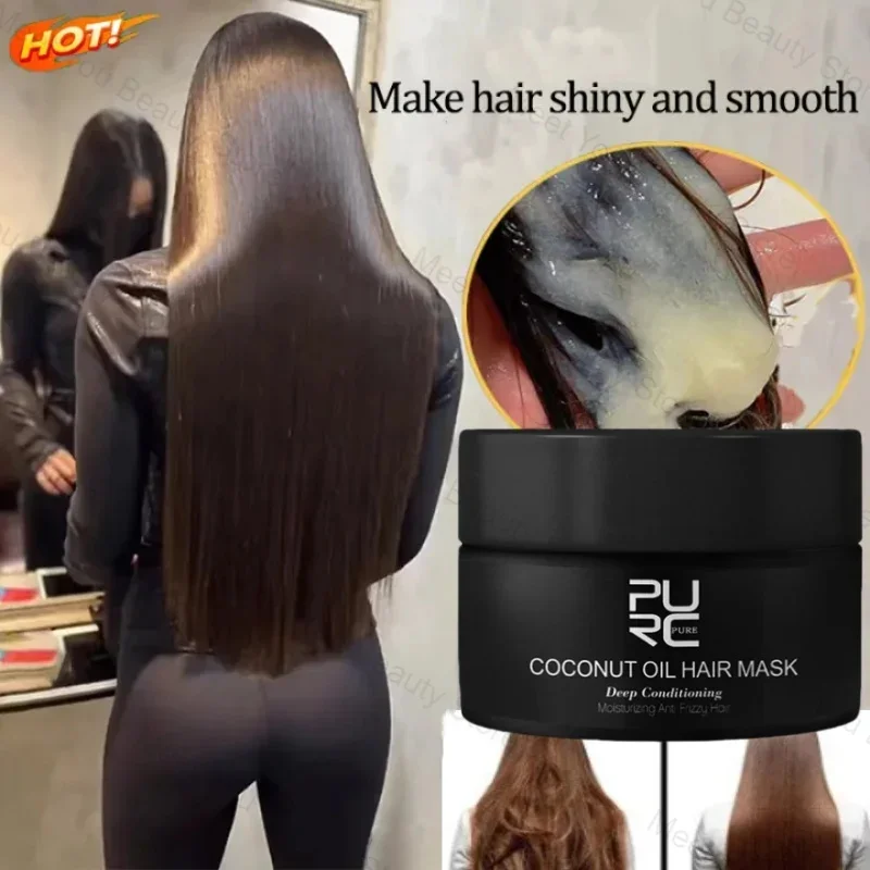 Keratin Collagen Pro Hair Mask Repair Dry Split Ends Frizzy Damaged Deeply Moisturize Soft Smooth Shiny Women Hair Care Products