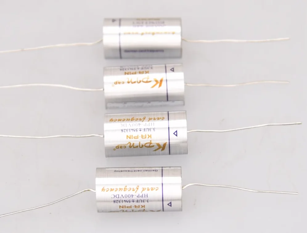 2pcs/lot KPIN KA-PIN Silver polypropylene capacitor MKP non-polar capacitor 1uf~47uf full series 400VDC 5% free shipping