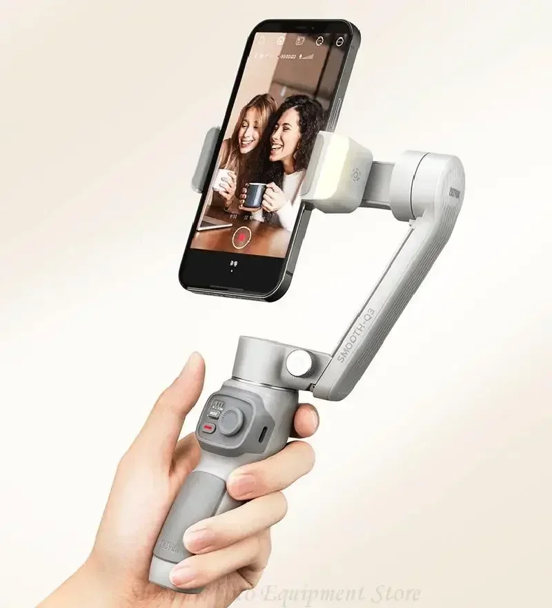 ZHIYUN SMOOTH Q3 Q4 Gimbal Smartphones 3-Axis Handheld Stabilizer Gesture Control For iPhone/Xiaomi/Huawei Android