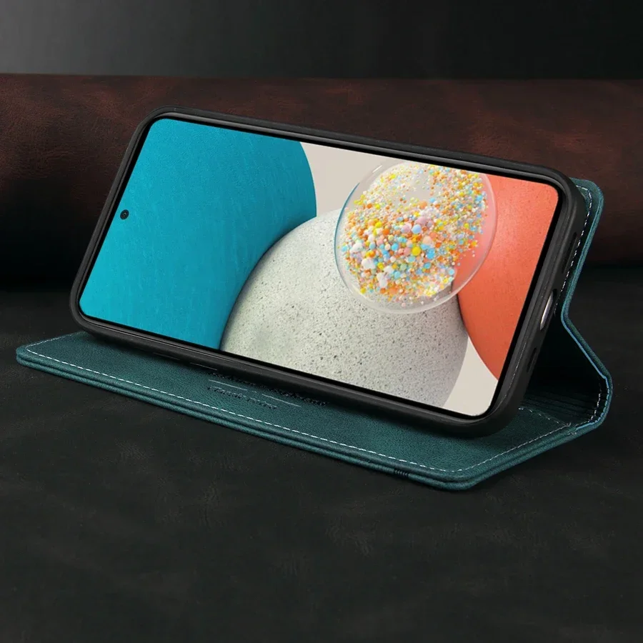 Luxus-Brieftaschenhülle mit Kartenfach, RFID-Blockierung, magnetischer Klapphülle aus Leder für Samsung Galaxy S26 Ultra S26 Plus S26 Cover Shell – Detail 11