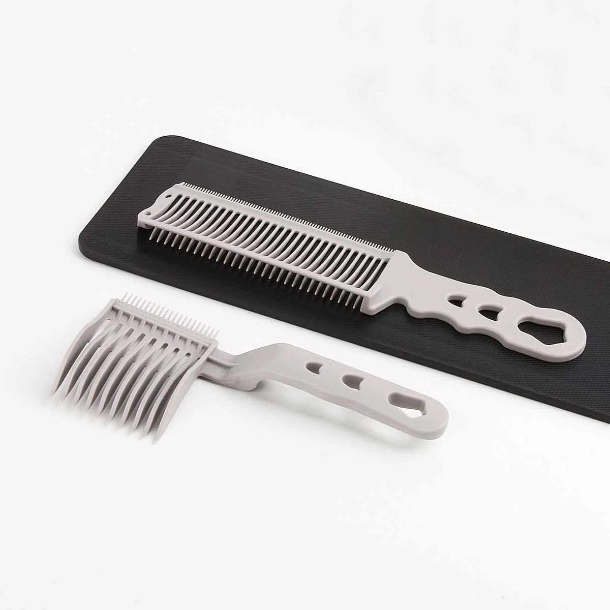 Men\'s Hair Cutting Comb Hair Salon Hairdresser Barber Combs Flat Head Short Hair Hairbrush Barber Shop Pro Styling Tools Y1226