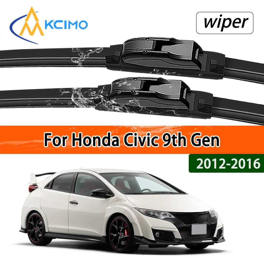 

Комплект щеток переднего стеклоочистителя для Honda Civic 9-го поколения 2012-2016 2015 2014 2013 FK1 FK3 аксессуары для стеклоочистителей лобового стекла
