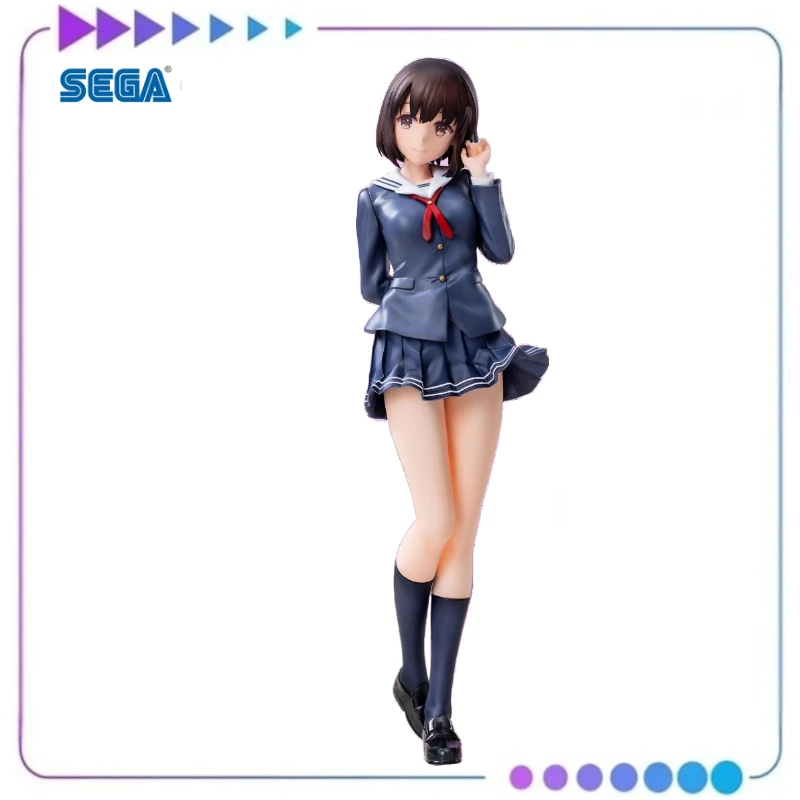 

【Original】SEGA Luminasta How To Raise A Boring Girlfriend Fine Megumi Kato School Uniform Version Model Classic Anime Toys