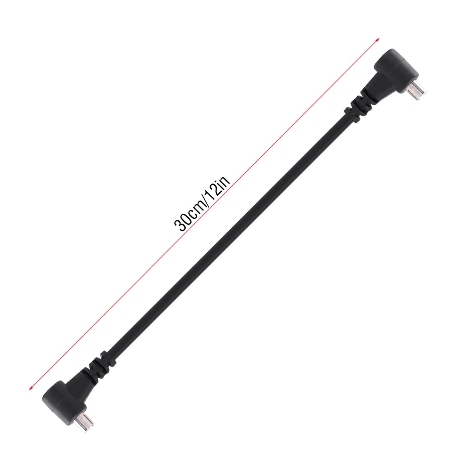 PC pC Cable 30cm PC pC Male to Male Flashlight Camera Connector Sync Cable Cord Flashlight Cable