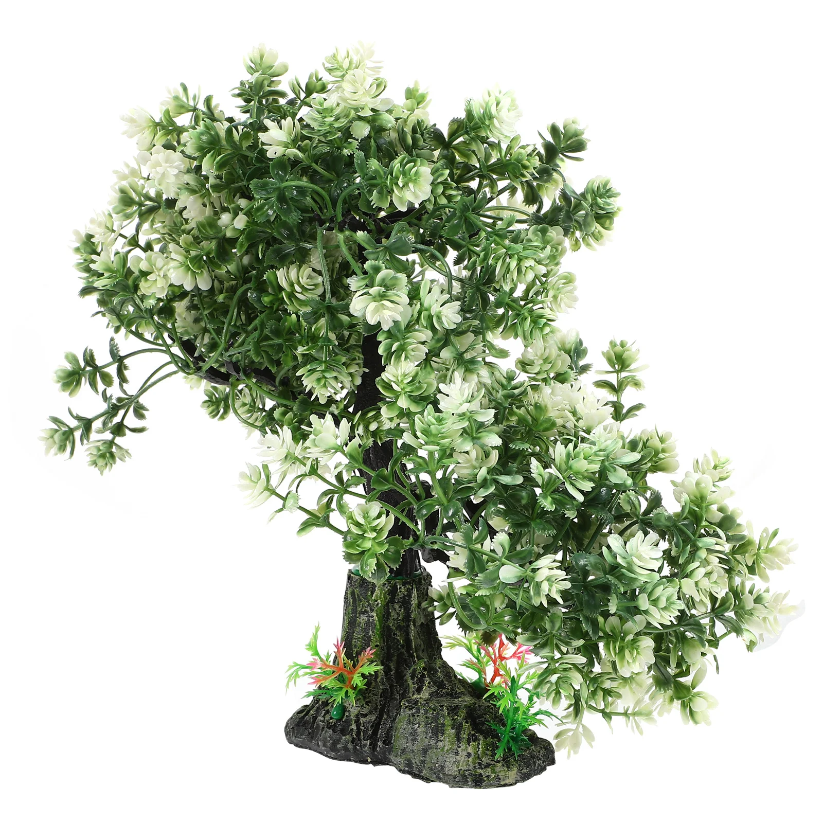 

Resin Aquarium Fake Tree Plant Realistic Delicate Aquarium Decor Household Fish Tank Supply Fake Tree Resin Fish Tank Decor