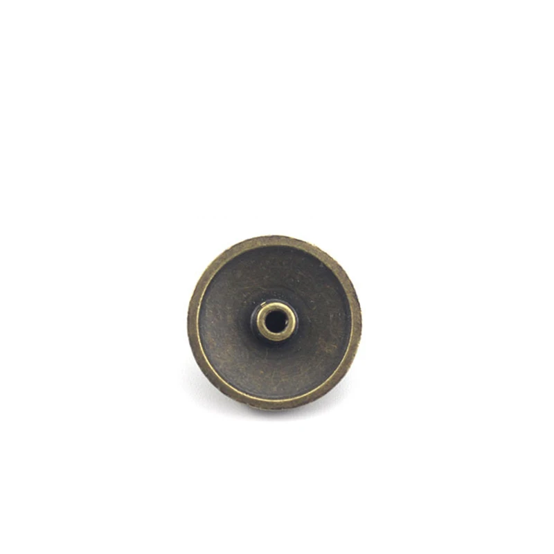 5 pz 22mm Vintage girandola modello goffrato Conchos fibbia a vite per portafoglio cintura borsa Jeans cassa del telefono accessori in pelle fai da