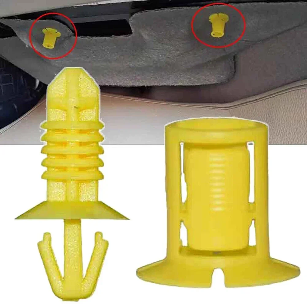Front Dash Insulator Fastener Clip Copilot Fuse Box Cover Plate Clips For Ford Focus Escape Fiesta Car Accessories