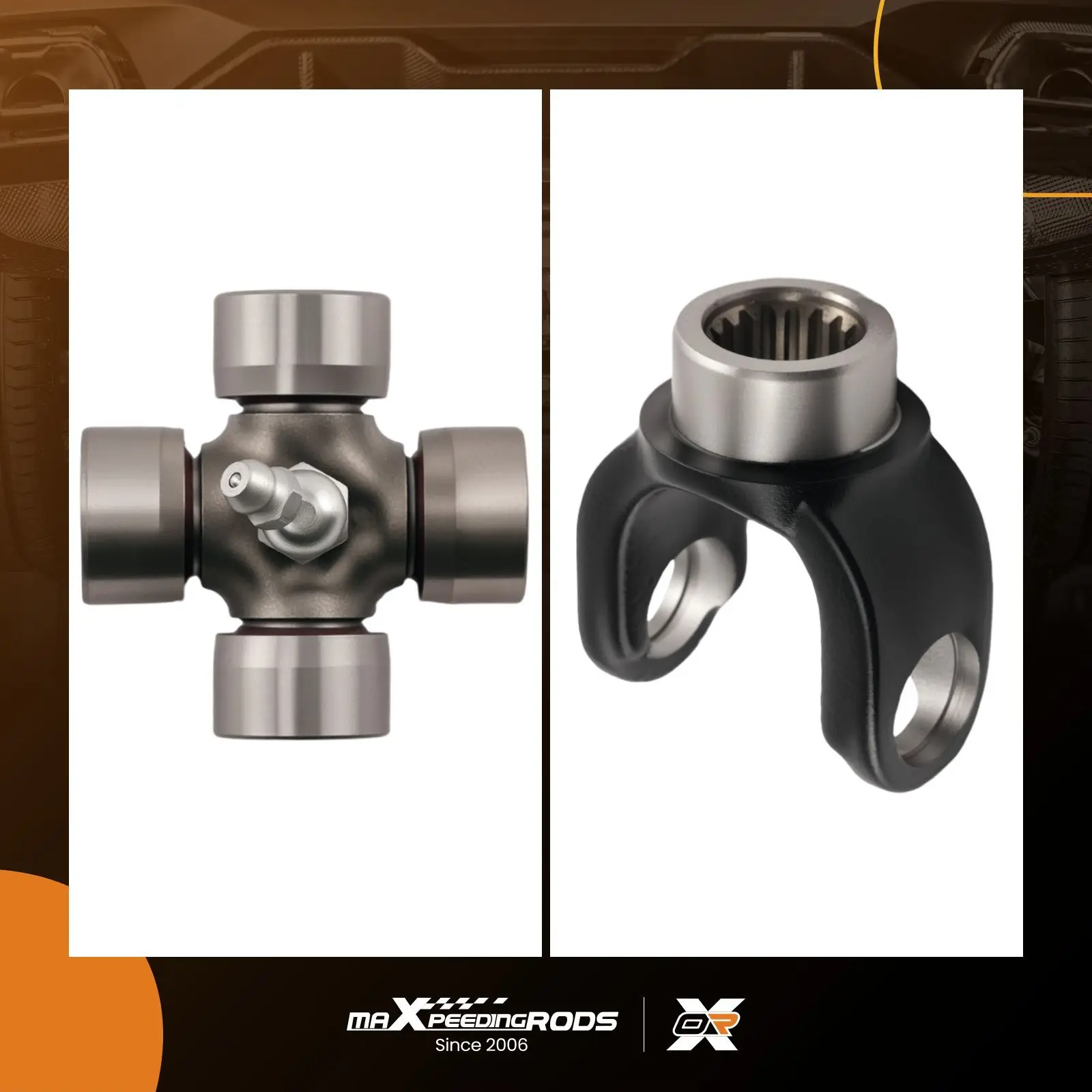 Front Prop Shaft Coupling Yoke & U-joint For Can-Am Outlander 650 EFI 2006-2012