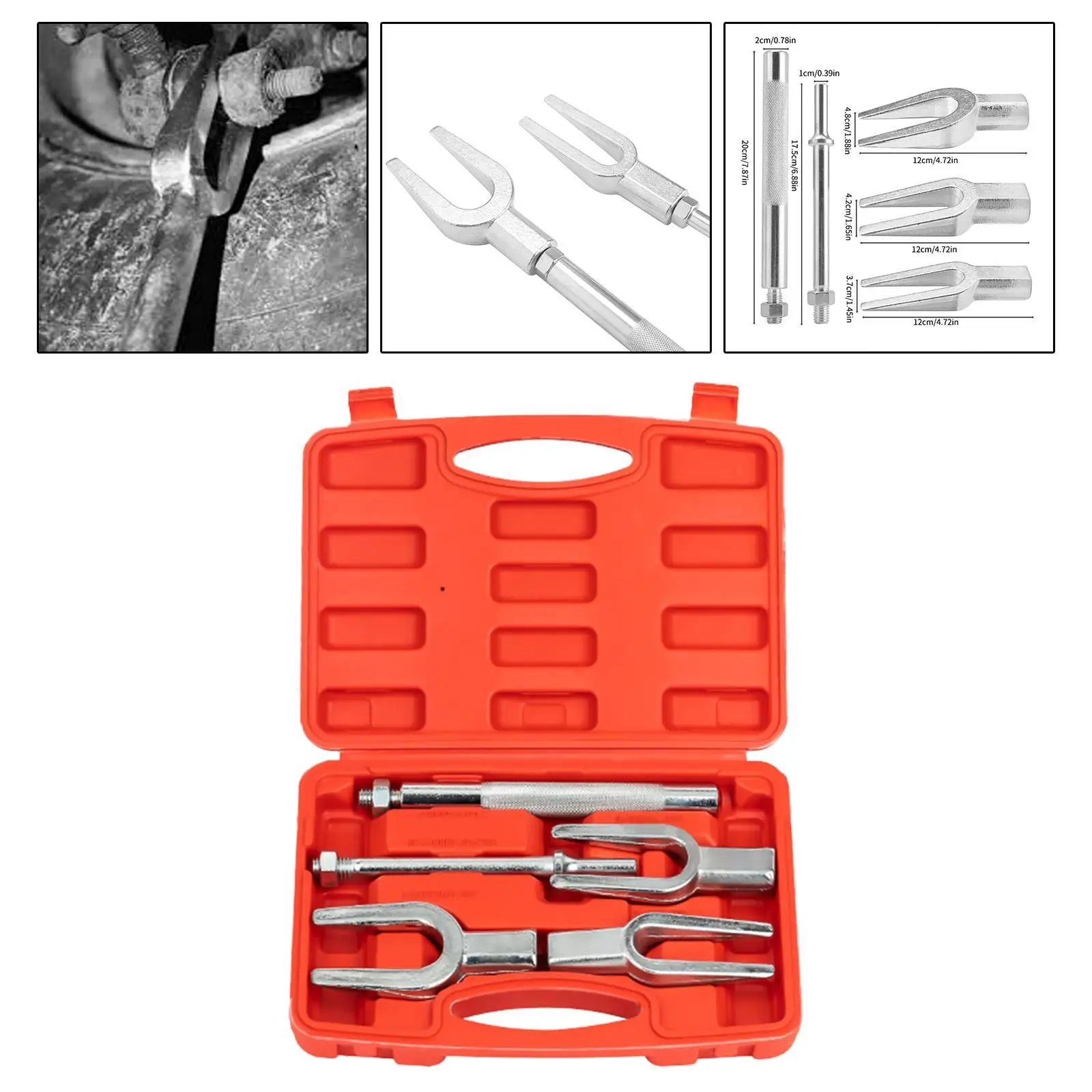 

5Pcs Ball Joint Remover Ball Joint, Tie Rod, and Pitman Arm Tie Rod Removal