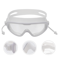 Swimming Glasses High-definition Goggles Big Frame Anti-fog PC Waterproof Adult Comfortable