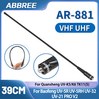 ABBREE AR-881 Dual Band Antenna SMA-Female For Baofeng UV-5R UV-32 UV-21 PRO BF-888S Quansheng TK11 K6 Walkie Talkie Ham Radio