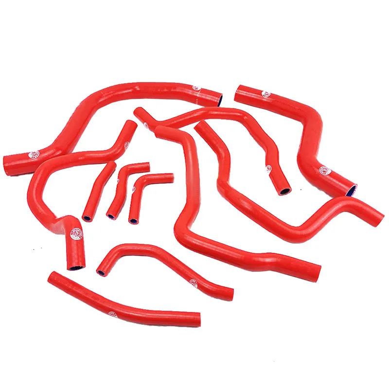 Kit tubo radiatore in silicone per MITSUBISHI LANCER Evolution EVO 7-9 CT9A 4G63 (11 pezzi)