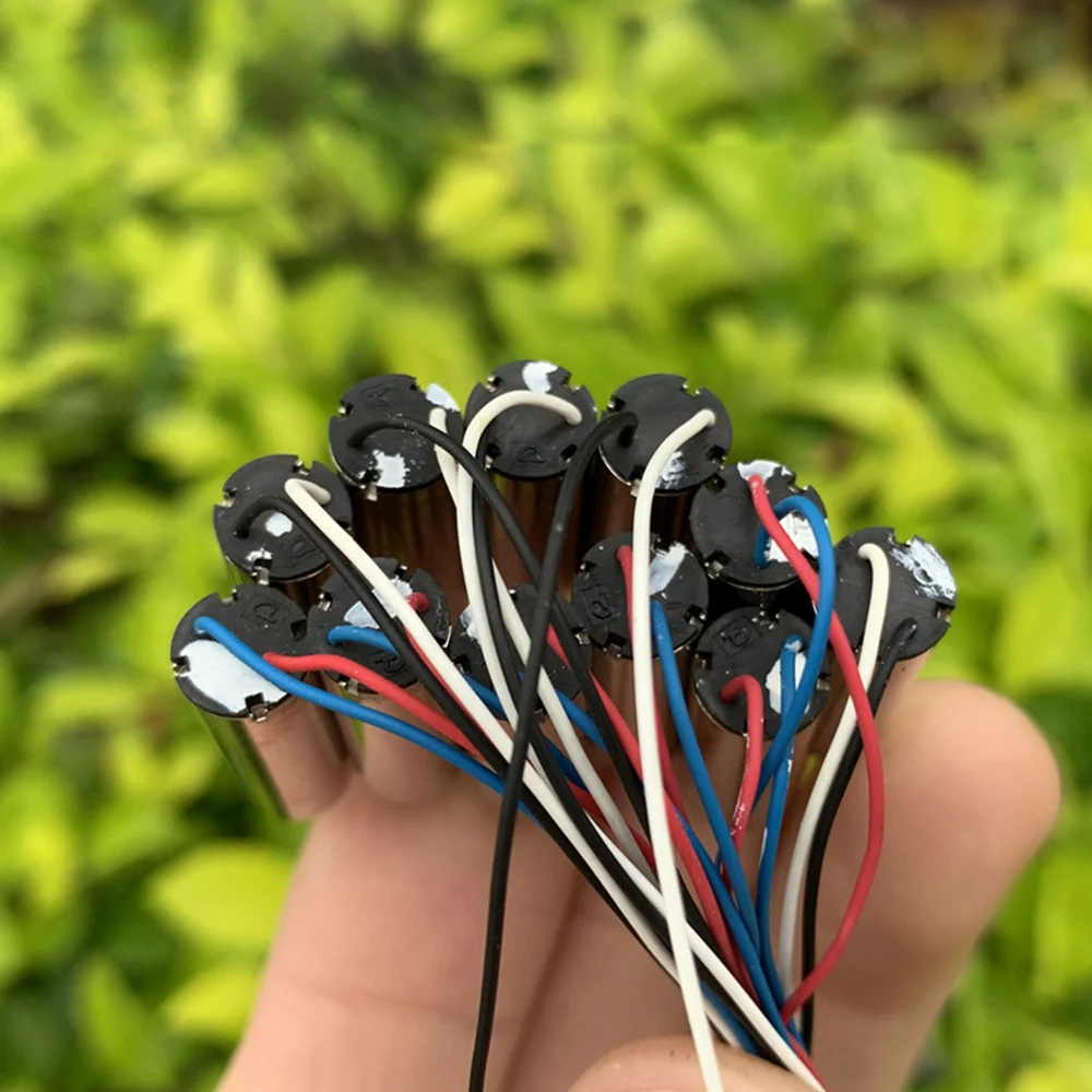2PCS DC 3.7V Mini 720 Model Helicopter Coreless DC Motor Tiny Mini Ultra High Speed  Four-axis Aircraft RC Drone Quadcopter