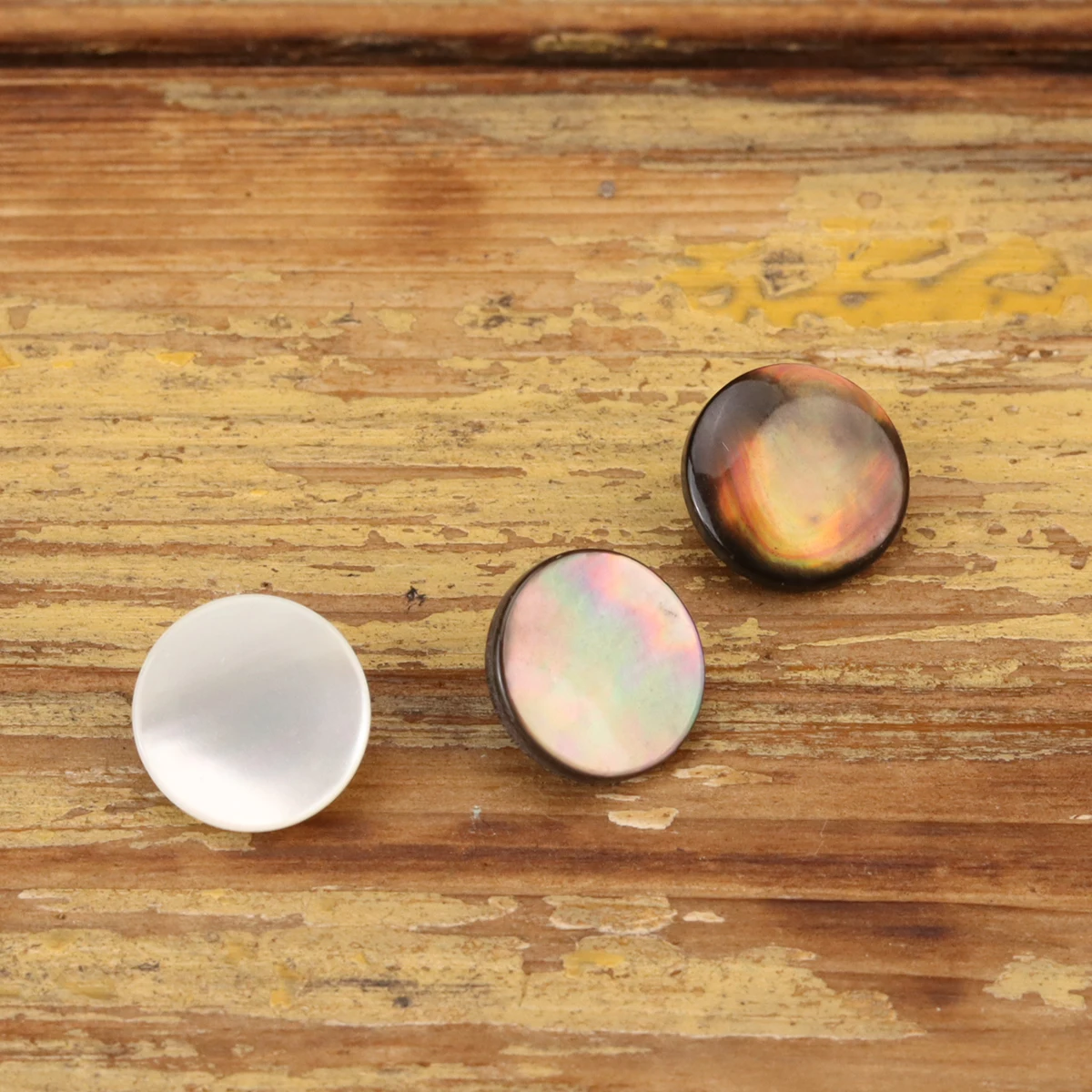 6pcs Natural MOP Shell Buttons For Shirt POLO White Trocas Smoke Grey High Quality MUKU Button Sewing Accessories Spring Summer