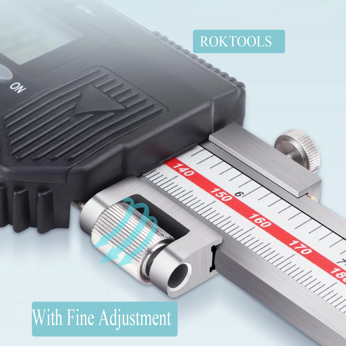 ROKTOOLS 500mm 800mm 1000mm 디지털 캘리퍼 베르니어 캘리퍼 프리셋 기능 포함