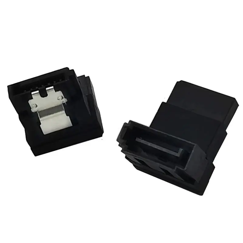 SATA2.0 Hard Drive Adapter SATA 7P Male Female 90 Degree Elbow Adapter Extension