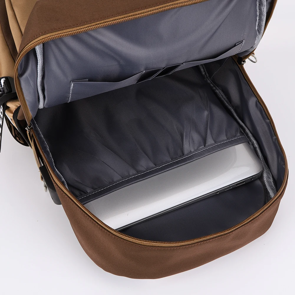 카피바라 귀여운 배낭 카와이 책가방(연필 케이스 포함) 캐주얼 책가방 조절 가능한 스트랩 사랑스러운 데이팩 여행 배낭(십대용)