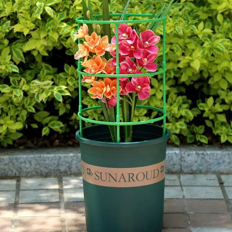 Garden Plant Supports Durable Plant Clips Garden Stakes Sturdy Eco-Friendly Plant Supports & Plant Stake For Family Friends