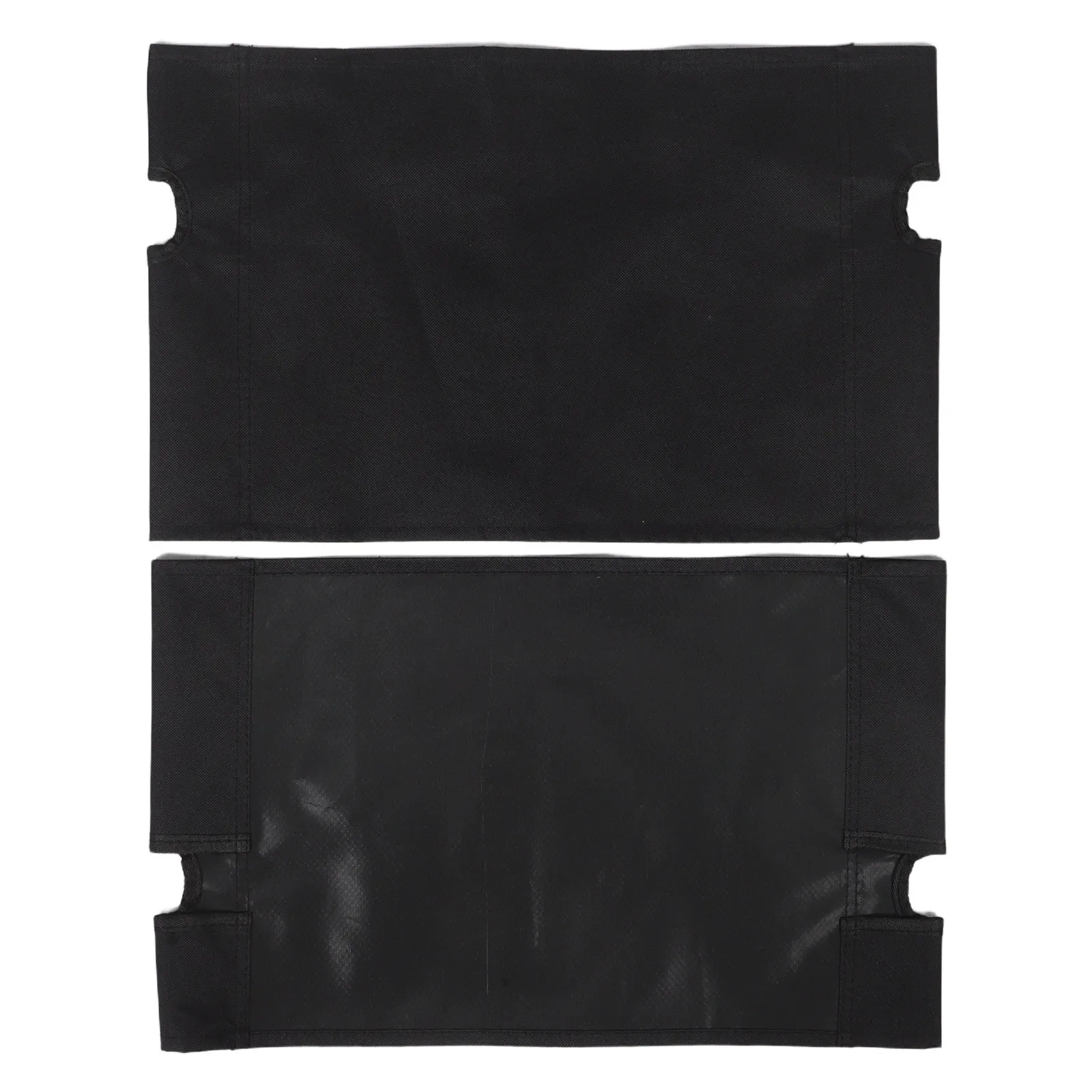2Pcs Folding Chair Replacement Fabric Heavy Duty Portable Outdoor Camping Chair Seat Back Cover 19.1x11.7in Patio Picnic Lounger