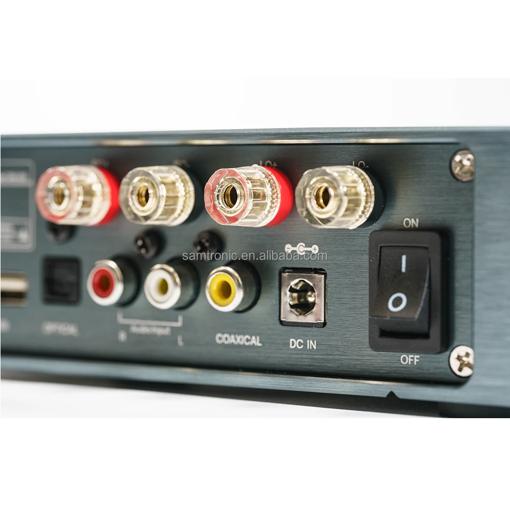 

Усилитель мощности Samtronic TPA3116 для домашнего аудио, HiFi стерео, класс D, цифровой, 2-канальный, интегрированный, миниатюрный, пассивный усилитель для колонок