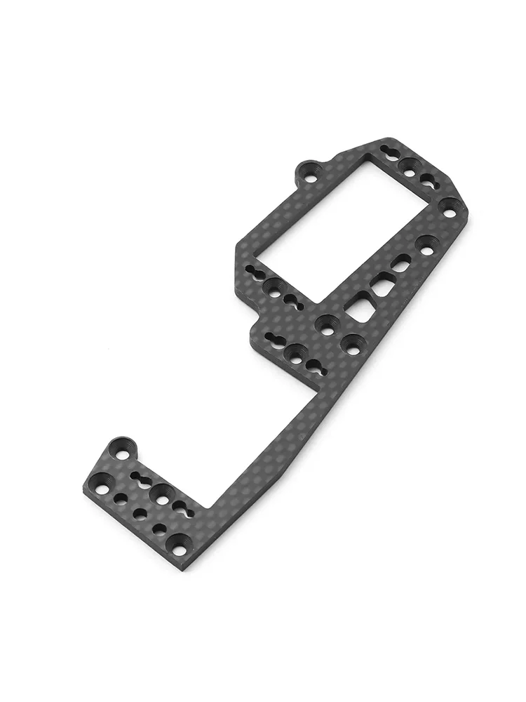 Carbon Fiber Radio Plate Servo Mount Plate TO-266-MP10 for Kyosho MP10 RC Car Upgrade Parts