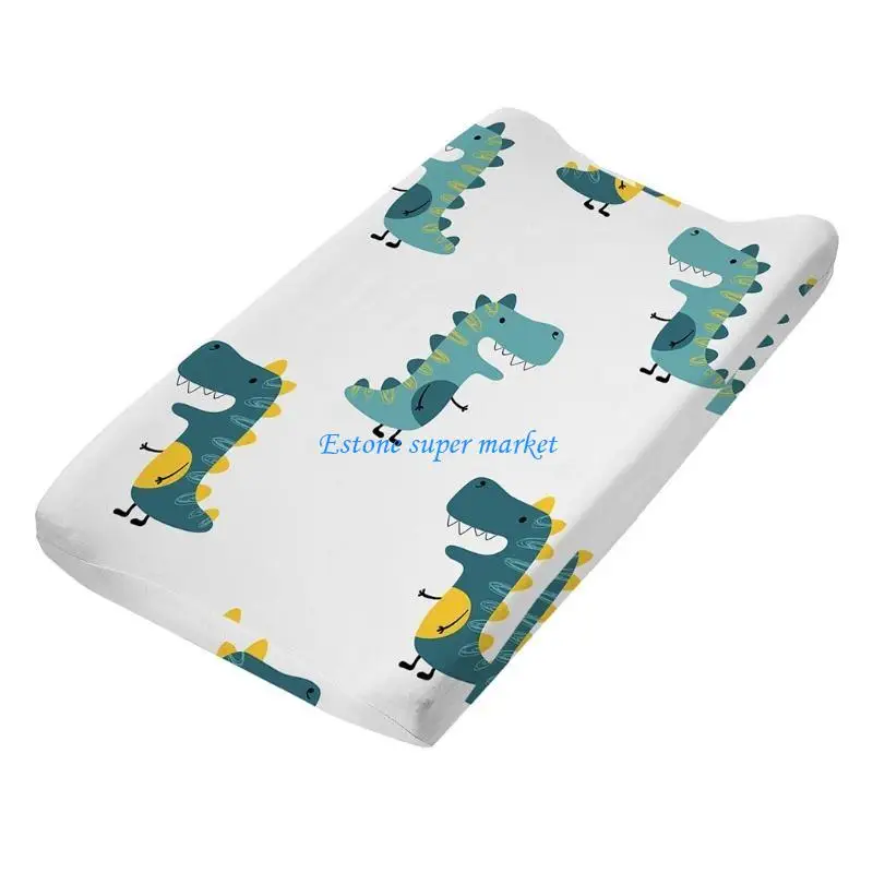 090B Baby Fabric Nursery Pad Cover Diaper Change Table Sheet Stretchy Print Changing Mat Protector Diaper Changing Pad Liner