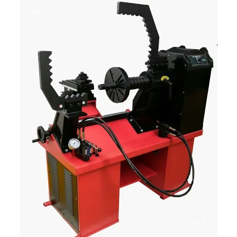 Automobile wheel hub machine Aluminum alloy steel ring machine Fetal bell roundness deformation wheel hub correction machine